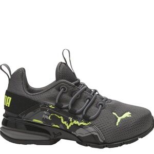 Puma Axelion Mesh Seismic Camo PS Shoes New in Box Size 2